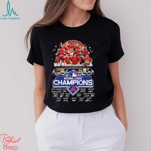 2023 National League Champions Arizona Diamondbacks Signature Shirt