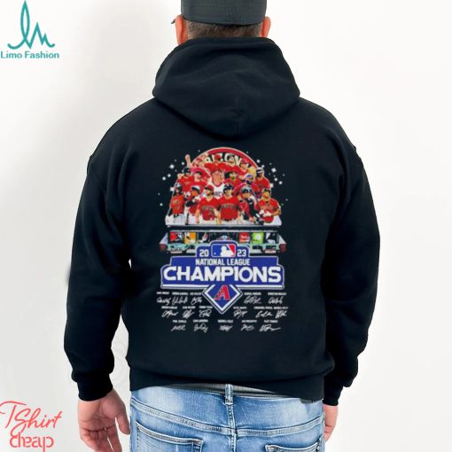 2023 National League Champions Arizona Diamondbacks Signature Shirt