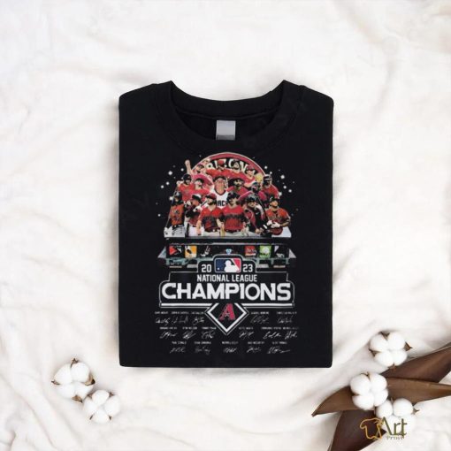 2023 National League Champions Arizona Diamondbacks Signature T Shirt