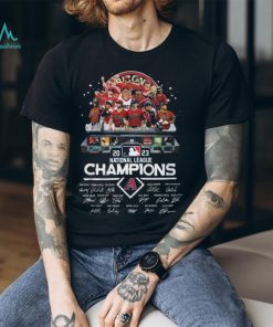 2023 National League Champions Arizona Diamondbacks Signatures Shirt