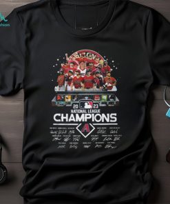 2023 National League Champions Arizona Diamondbacks Signatures Shirt