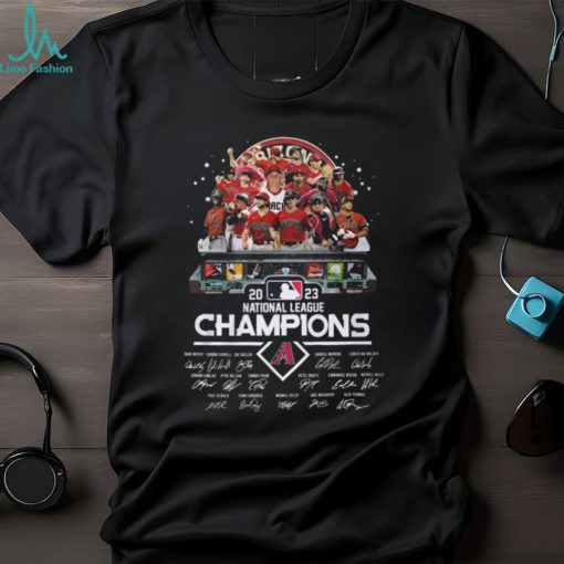 2023 National League Champions Arizona Diamondbacks Signatures Shirt