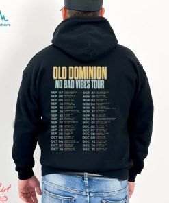 2023 Old Dominion No Bad Vibes Tour Vintage Concert Shirt For True Fans Merch Fan Gift Classic Shirt