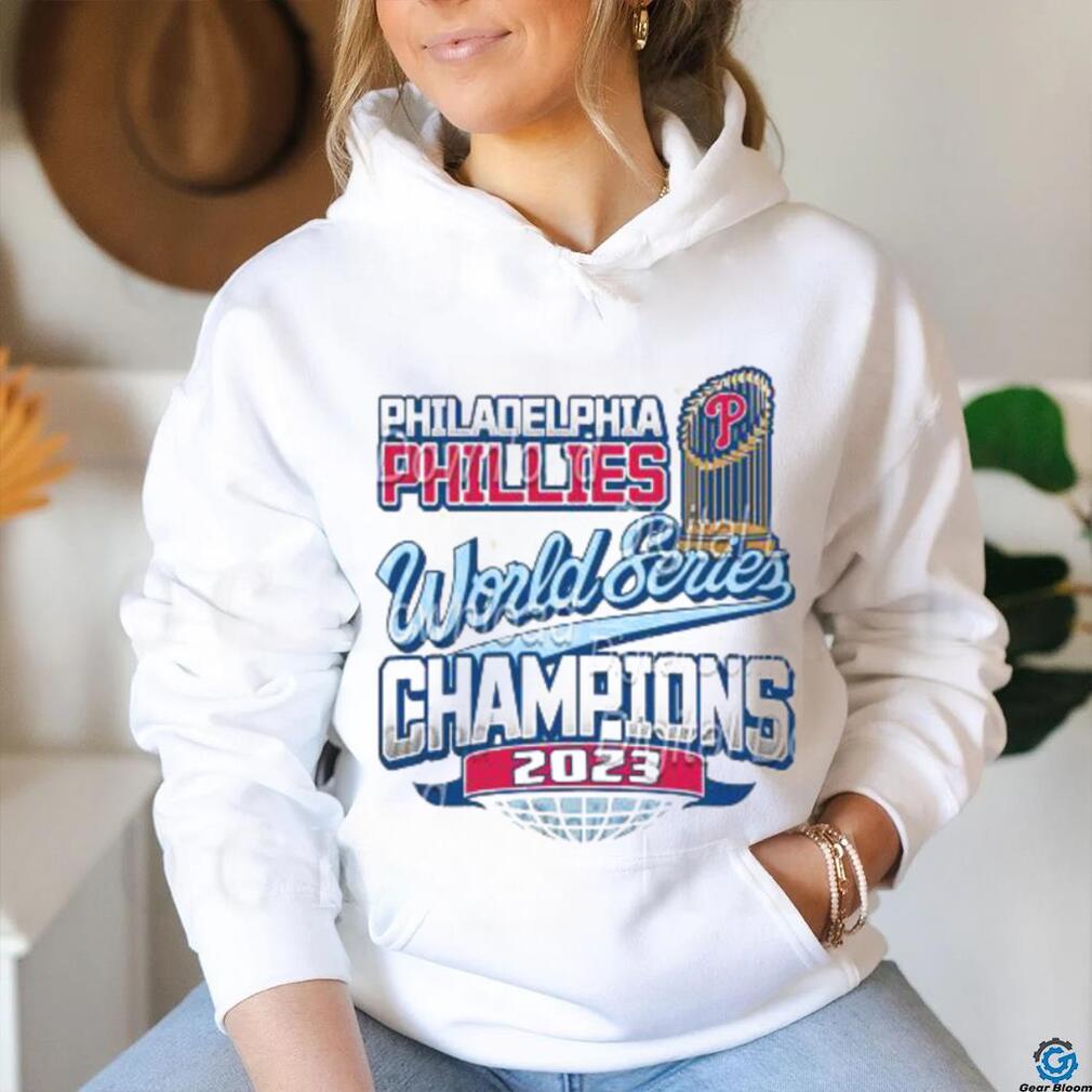 Official 2023 world series champions philadelphia phillies trophy T-shirt,  hoodie, tank top, sweater and long sleeve t-shirt