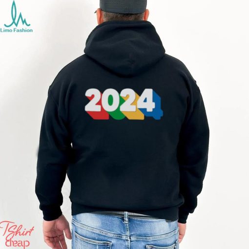 2024 Colorful Happy New Year shirt