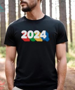2024 Colorful Happy New Year shirt