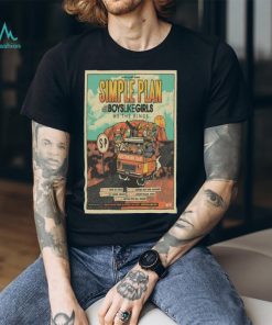 2024 Simple Plan Australian Tour Poster Shirt