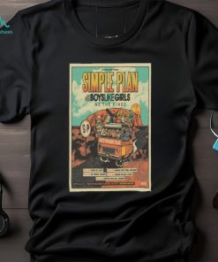 2024 Simple Plan Australian Tour Poster Shirt
