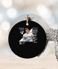 ’22 AL MVP Aaron Judge 99 Ornament Christmas