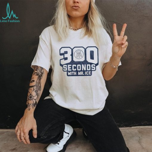 300 seconds with Mr Ice shirt