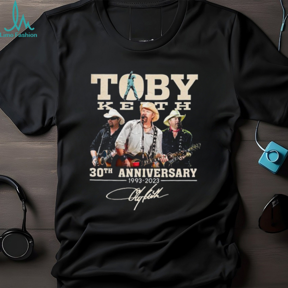 30th Anniversary Toby Keith Signatures Shirt 30th Anniversary Toby Keith Signatures Shirt