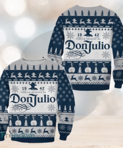 3D Don Julio Tequila Reservade 1942 Ugly Sweater Christmas