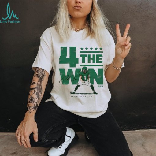 4 The Win Jake Elliott Win G Signature T Shirt