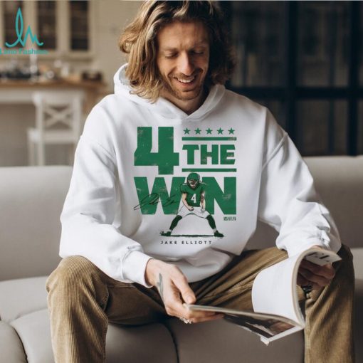 4 The Win Jake Elliott Win G Signature T Shirt