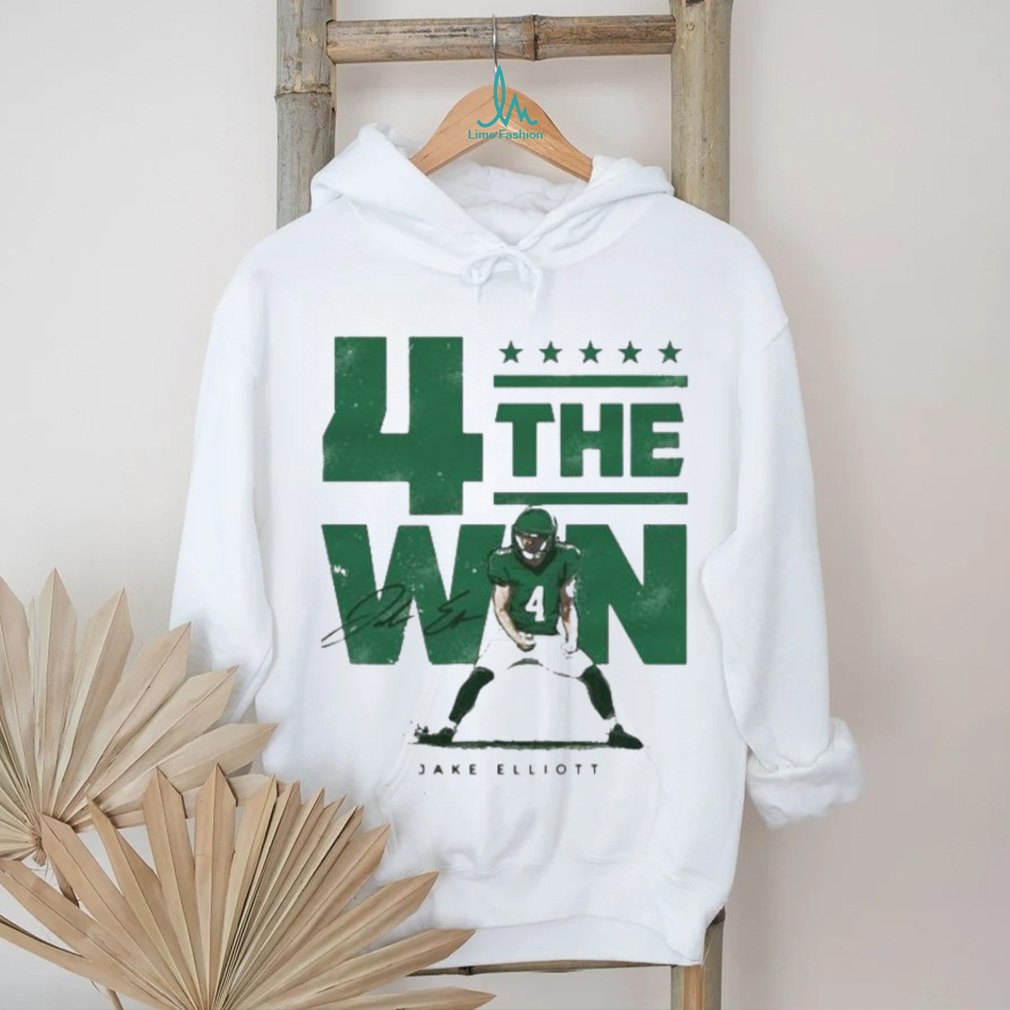 4 the win Jake Elliott signature shirt - Limotees