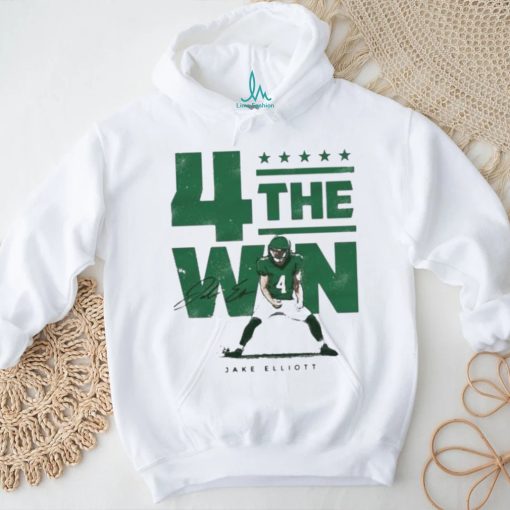 4 the win Jake Elliott signature shirt