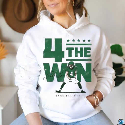 4 the win Jake Elliott signature shirt