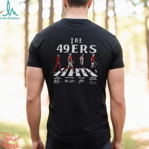 49ers Abbey Road Signatures 2023 Shirt