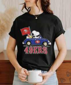 49ers Peanuts Snoopy And Woodstock Drive Car Shirt