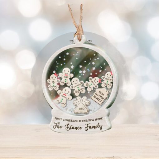 5 Layered Christmas Shaker Ornament