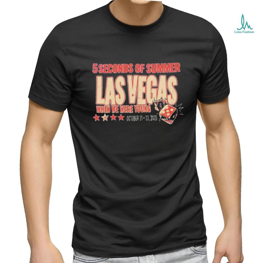 5 Seconds Of Summer Las Vegas When We Were Young october 21 22 2023 T Shirt 5 Seconds Of Summer Las Vegas When We Were Young october 21 22 2023 T Shirt