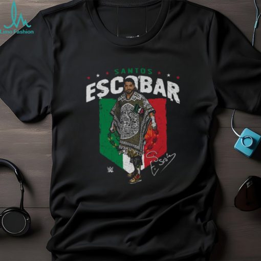 500 Level Black Santos Escobar Flag T Shirt