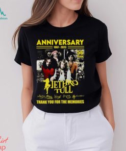 56th Anniversary 1967 – 2023 Jethro Tull Thank You For The Memories Unisex T Shirt