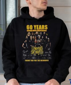 60 Years 1964 – 2024 Lynrd Skynyrd Thank You For The Memories T Shirt