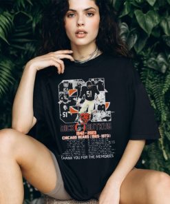 81 Years Of Dick Butkus 1942 – 2023 Chicago Bears 1965 – 1973 Thank You For The Memories Signature T Shirts