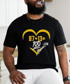87+13=100 Kansas city shirt