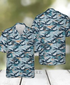 A Lockheed Wc 130h Of The 198th Airlift Squadron At Muniz Angb  San Juan Hawaiian Shirt