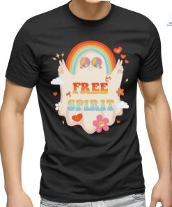 A ghost hippie Free spirit colorful shirt