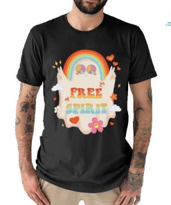 A ghost hippie Free spirit colorful shirt