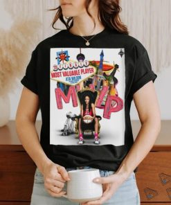 A ja wilson is 2023 finals mvp in wNBA home decor poster shirt