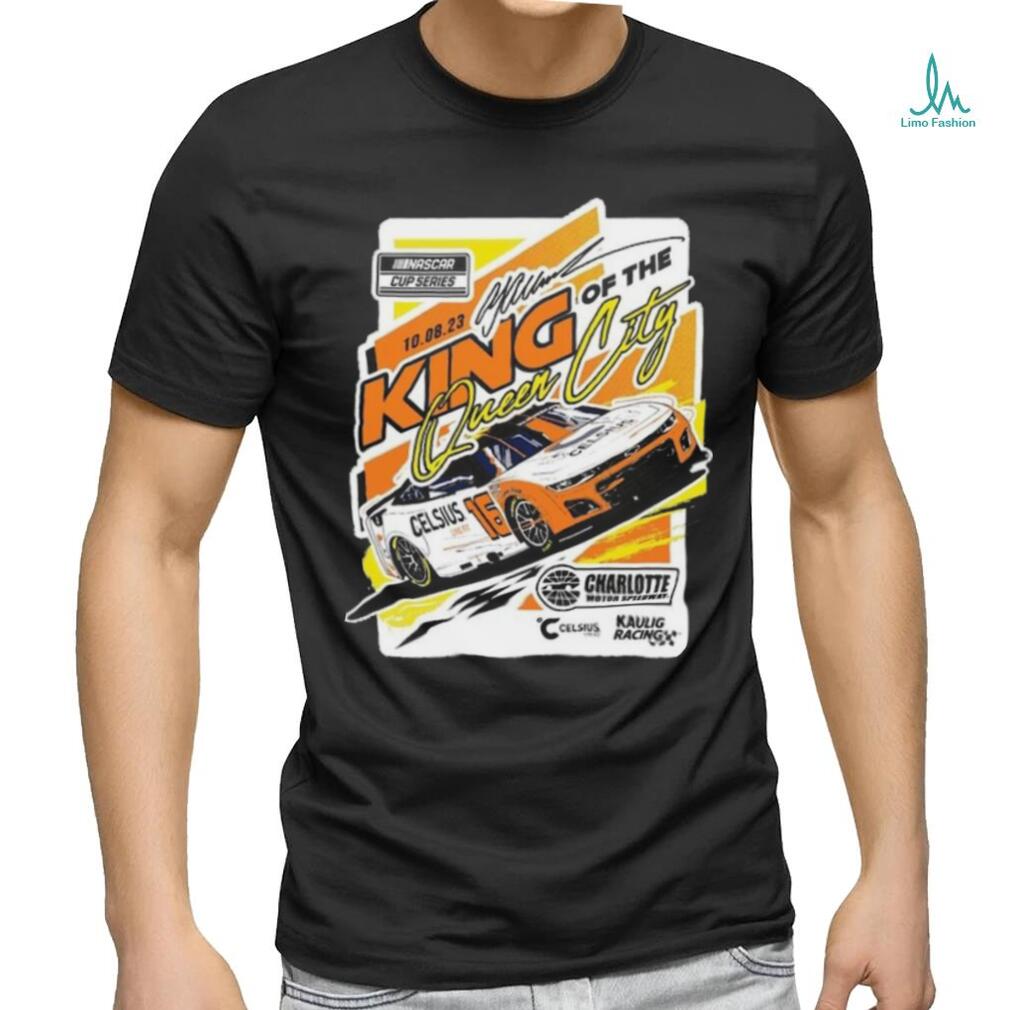 A.J. Allmendinger Checkered Flag Sports Heather Gray 2023 Bank of America ROVAL 400 Race Winner T Shirt A.J. Allmendinger Checkered Flag Sports Heather Gray 2023 Bank of America ROVAL 400 Race Winner T Shirt