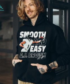 A.j. Brown Philadelphia Smooth And Easy Signature T shirts