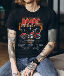 AC DC Motor Cycles Harley Davidson Shirt