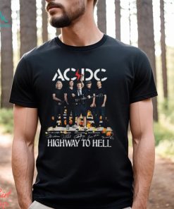 ACDC Highway To Hell Signature Unisex T Shirt