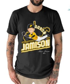 Aaron Jamison West Virginia University cartoon 2023 shirt