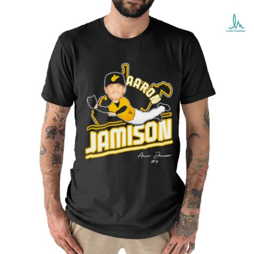 Aaron Jamison West Virginia University cartoon 2023 shirt