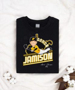 Aaron Jamison West Virginia University cartoon 2023 shirt
