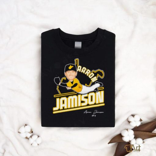 Aaron Jamison West Virginia University cartoon 2023 shirt
