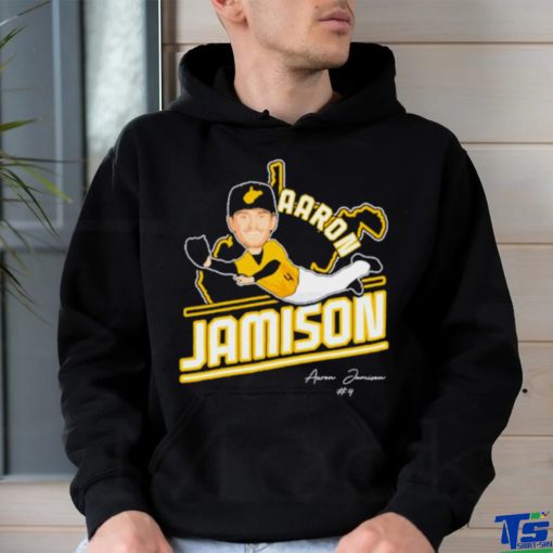 Aaron Jamison West Virginia University cartoon 2023 shirt