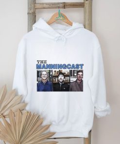 Aaron Rodgers Wearing Omaha Productions The Manningcast shirt