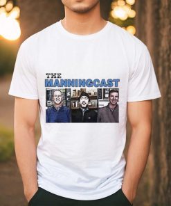 Aaron Rodgers Wearing Omaha Productions The Manningcast shirt