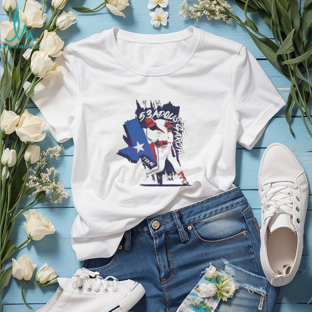 Adolis Garcia 53 Texas Pride retro shirt Adolis Garcia 53 Texas Pride retro shirt