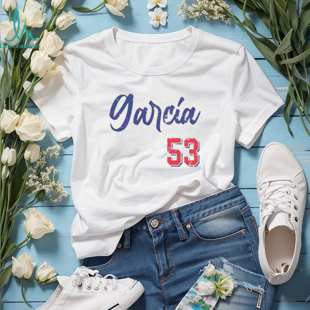 Adolis Garcia 53 Texas Script MLB Player shirt Adolis Garcia 53 Texas Script MLB Player shirt