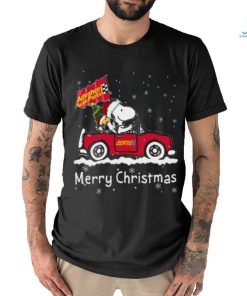 Advance auto parts Snoopy christmas shirt