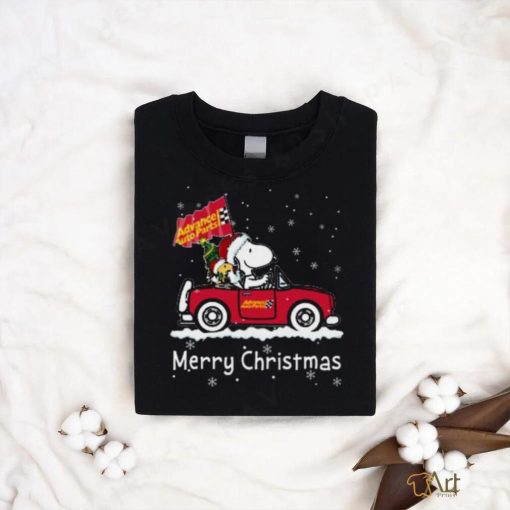 Advance auto parts Snoopy christmas shirt