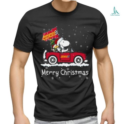 Advance auto parts Snoopy christmas shirt